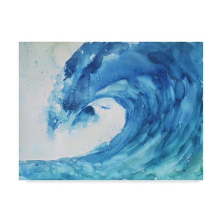 Marietta Cohen Art And Design 'Wave Nautical 1' Canvas Art,35x47